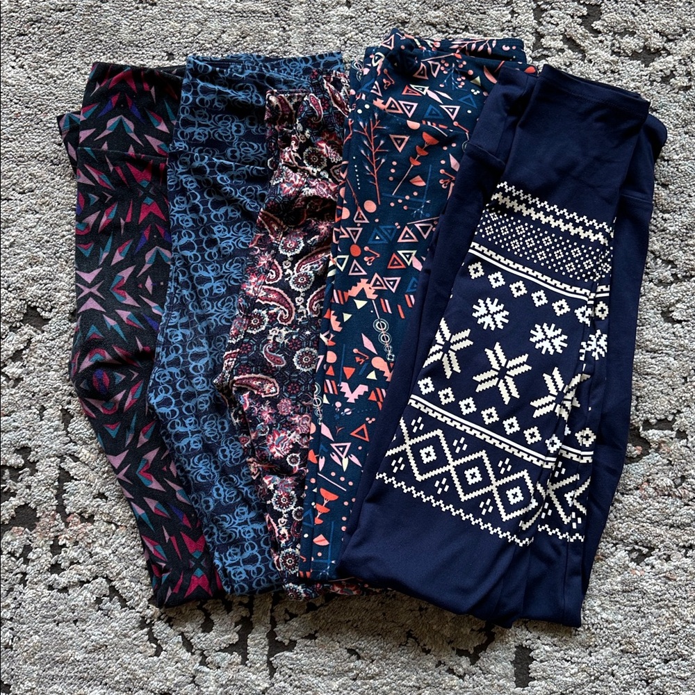 LuLaRoe OS Leggings lot